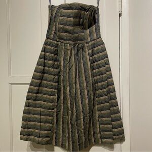 Maple for Anthropologie strapless dress